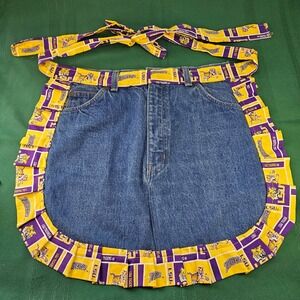 Unique LSU Tigers Denim‎ Apron NCAA College Football Gift for Men